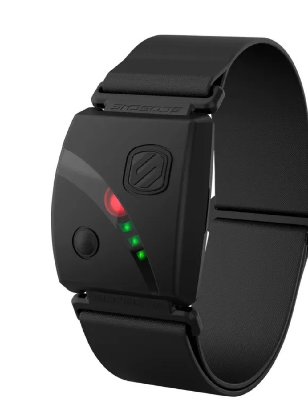 Scosche Black Waterproof Armband heart rate Monitor